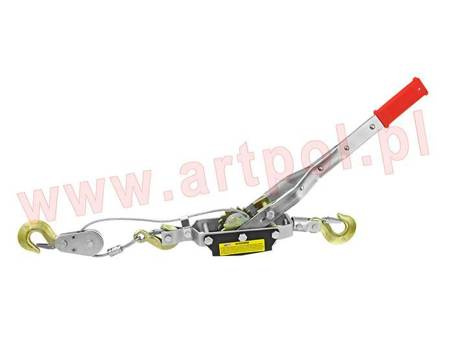 ARTPOL PRZYCIĄGARKA RĘCZNA LINOWA 4 - TONY, 2 - ZAPADKI