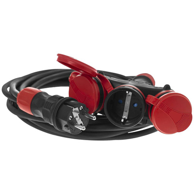 AWTOOLS PRZEDŁUŻACZ EXTREME 20m 3x2,5mm 3 GNIAZDA IP54 16A/4000W
