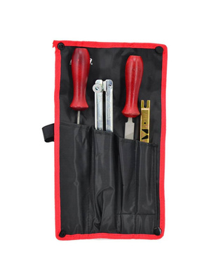 AWTOOLS ZESTAW DO OSTRZENIA ŁAŃCUCHA 4,0 mm  4 elementy