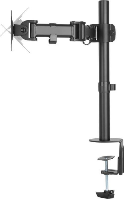 SOS 1010 MONITOR DESK MOUNT SINGLE STELL