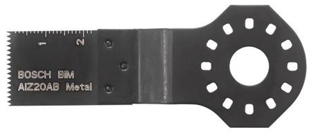 BOSCH BRZESZCZOT BIM DO CIĘCIA WGŁĘBNEGO AIZ 20 AB METAL 20 x 20 mm