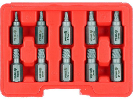 VOREL WYKRĘTAKI kpl.10cz.