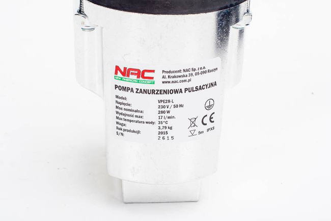 NAC POMPA MEMBRANOWA 280W VPE28-L