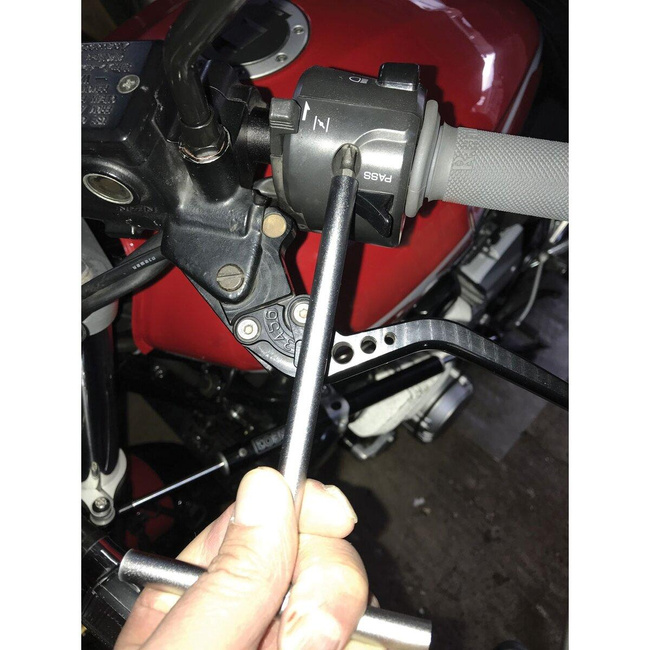 Uchwyt T, zestaw bitów JIS 1/4'' 6 sztuk GB9000 - ELLIENT TOOLS