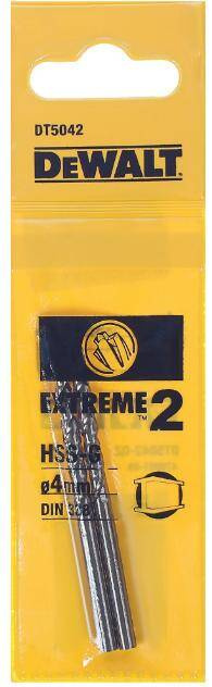DEWALT WIERTŁO METAL EXTREME 2    4,0mm /2szt.