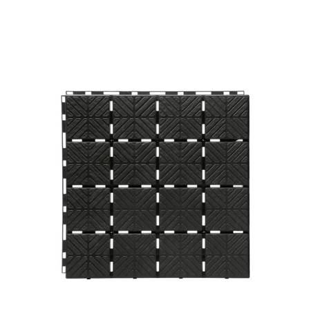 PP.KRATKA CHODNIKOWA EASY SQUARE - CZARNE 9 szt. 1,5m2