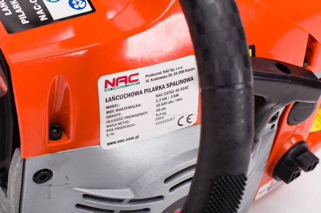 NAC PIŁA ŁAŃCUCHOWA BENZYNOWA 3,0KM 45cm CST52-45-01AC