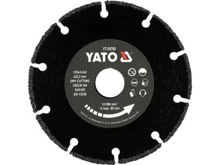YATO TARCZA DO DREWNA 125mm
