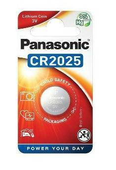 PANASONIC BATERIA  CR 2025EP/2B/4szt.
