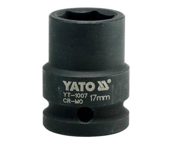 YATO NASADKA UDAROWA 1/2" 17mm KRÓTKA 1007