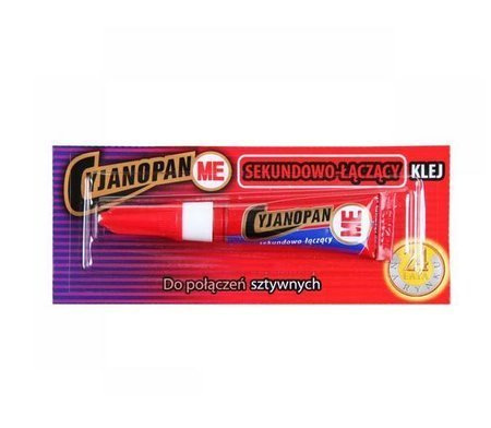 KLEJ CYJANOPAN 2g SZYBKOSCHNĄCY, SPOINA SZTYWNA
