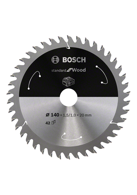BOSCH PIŁA STANDARD WOOD ACCU 140x20x42z
