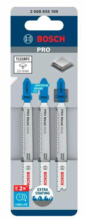 BOSCH BRZESZCZOT T PRO METAL THICK T121BFC 92 mm /3szt.