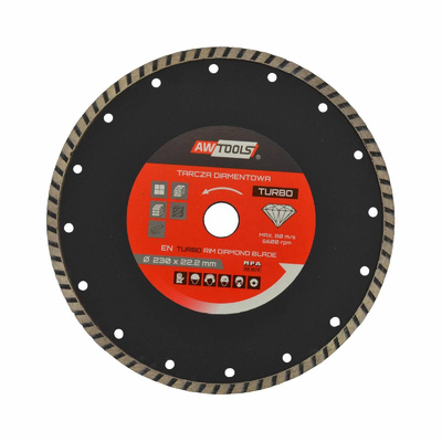 AWTOOLS TARCZA DIAMENTOWA 300x32-25,4-22,2 / TURBO