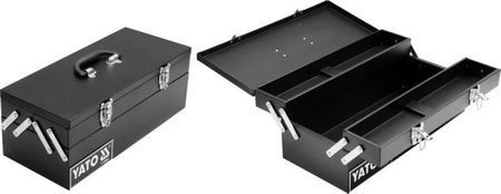 YATO SKRZYNKA NARZĘDZIOWA 460x200x180mm 0884