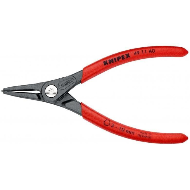 Szczypce do pierścieni zewnętrznych 140mm (Ø3-10mm) KNIPEX 4911A0