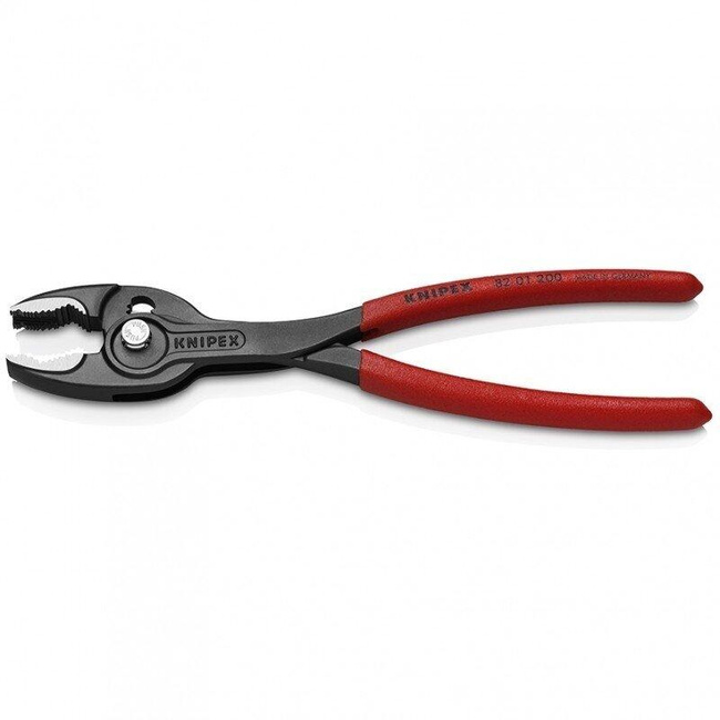 Szczypce zaciskowe TwinGrip z złączem przesuwnym, 200 mm 8201200 - KNIPEX