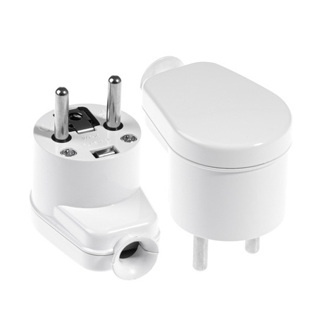AWTOOLS WTYCZKA KĄTOWA 10szt. BIAŁA  WT-16