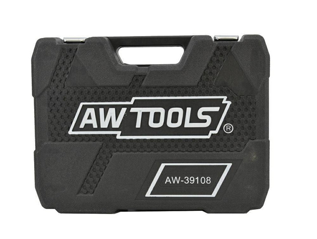 AWTOOLS ZESTAW KLUCZY  108el 1/2" / 1/4"