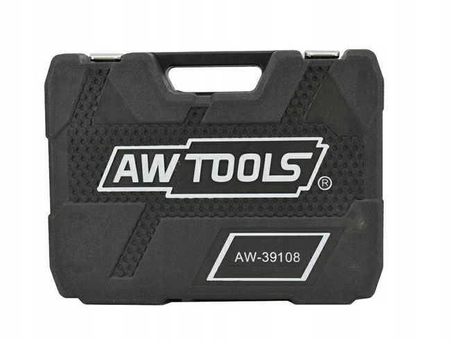 AWTOOLS ZESTAW KLUCZY  108el 1/2" / 1/4"