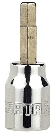 Bit HEX imbus metryczny na nasadce 3/8" L=50 mm SATA
