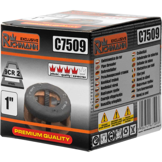 NARZYNKA DO RUR POJEDYNCZA 1' RICHMANN EXCLUSIVE C7509