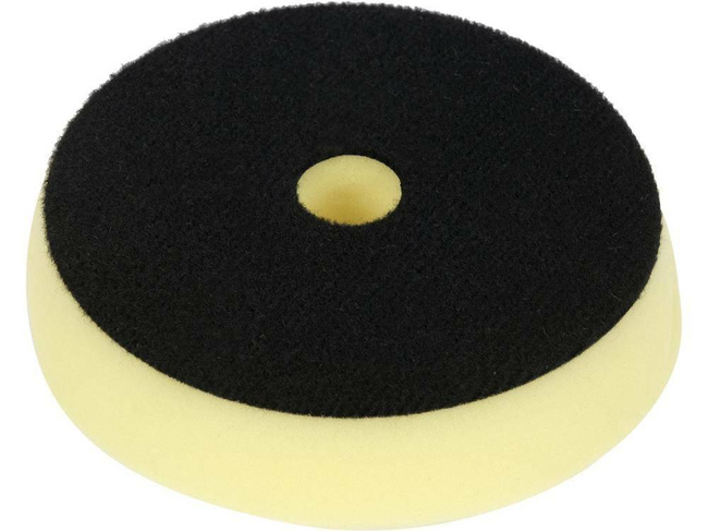 YATO DYSK GĄBKA POLERSKA NA RZEP 130x150x25mm  TWARDY