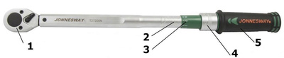 Klucz dynamometryczny 3/4" 150-800 Nm Jonnesway T27800N