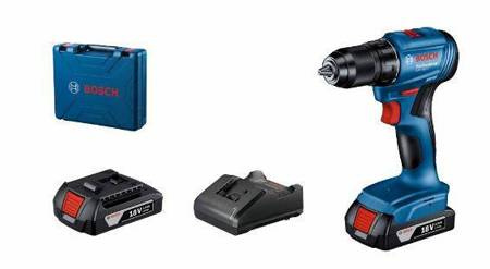 BOSCH WKRĘTARKA GSR 185-LI 2x2,0Ah