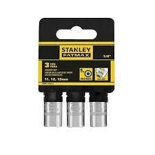STANLEY ZESTAW NASADEK 1/4 FATMAX 11, 12, 13mm