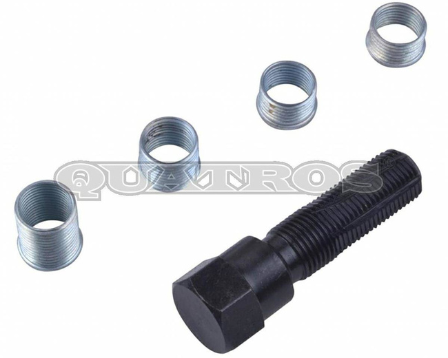Zestaw do regeneracji gwintów świec 14 mm Quatros QS14256