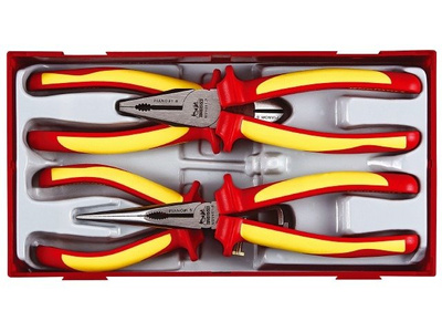 Zestaw szczypiec izolowanych 1000 V TENGTOOLS TTV440