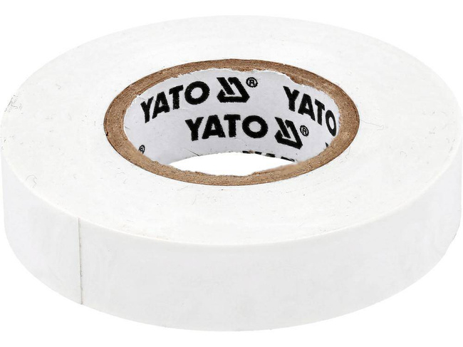 YATO TAŚMA ELEKTOIZOLACYJNA 15mm x 20m BIAŁA