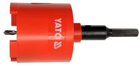 YATO KORONA DIAMENTOWA 82mm UCHWYT HEX 6046