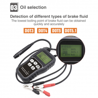 WT06 Tester temperatury wrzenia płynu hamulcowego/chłodniczego