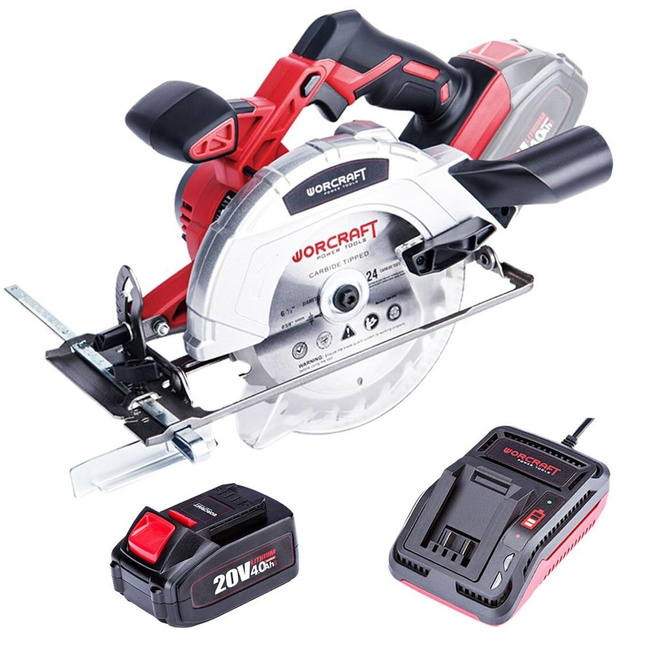 Akumulatorowa Piła Okrągła Li-ion 165mm 20V CCSS20LI - WORCRAFT