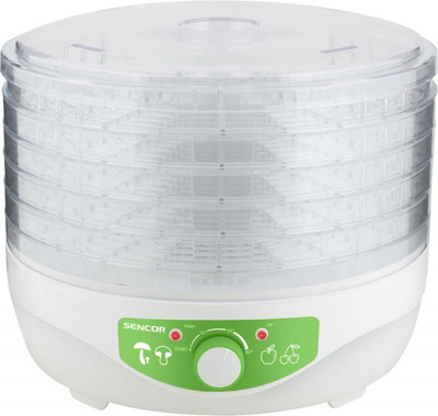 Suszarka do Owoców Grzybów Mięsa i Ryb Sencor SFD 790WH
