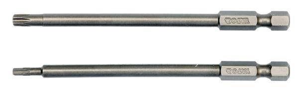 YATO KOŃCÓWKA / BIT 1/4" TORX T10x100mm + T25x100mm 2szt.  0490