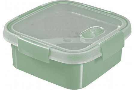 CURVER POJEMNIK NA ŻYWNOŚĆ KWADRATOWY LUNCH 0,9L /ZIELONY