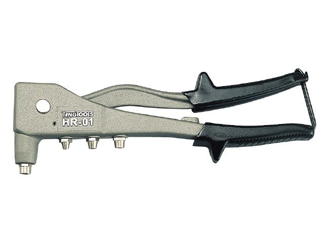 Zestaw nitownicy dźwigniowej z 80 szt. nitami. TENGTOOLS TTHR81