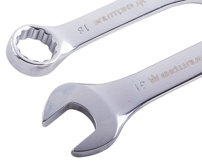 Zestaw kluczy płasko-oczkowych krótkich 10-19 mm 10 szt. Corona / Richmann Exclusive C6390