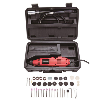 Zestaw mini szlifierek (40 sztuk) 135W EMG0142 - WORCRAFT