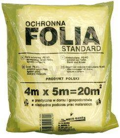 FOLIA 4 x 5m BUDOWLANA