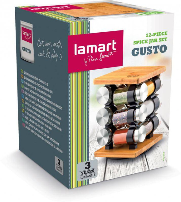 LT7010 Kpl przyprawników 12 szt LAMART
