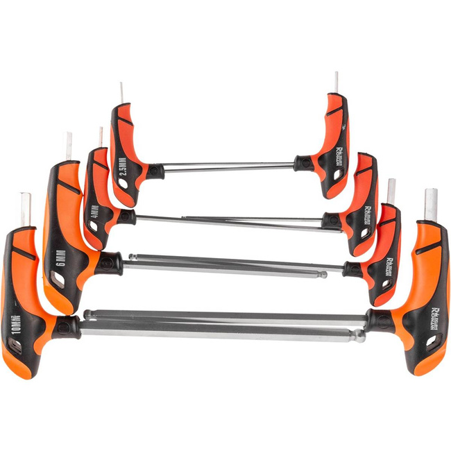 RICHMANN KLUCZE IMBUSOWE UCHWYT "T" 2-10 MM 8 ELEMENTÓW