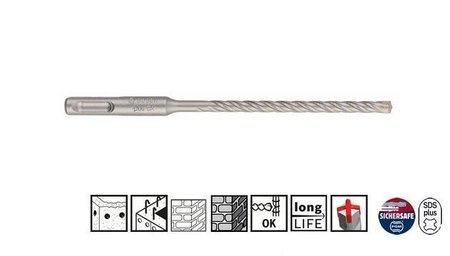 BOSCH WIERTŁO SDS PLUS-5X 8 x 160mm 4-OSTRZOWE