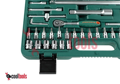 Komplet kluczy nasadowych 1/4" i 1/2" 94 szt. Jonnesway S04H52494S