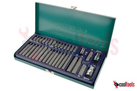 Jonnesway Komplet kluczy wpustowych typu bit 35 sztuk S29H4135S