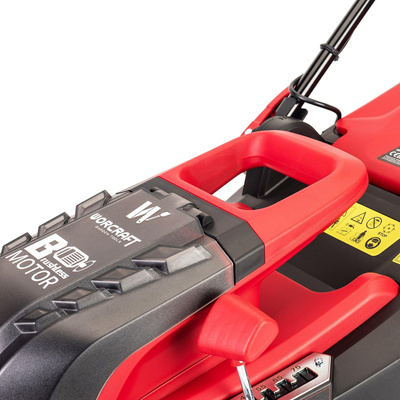 Akumulatorowa kosiarka do trawy bezszczotkowa Li-ion 40V (20V + 20V) CLMS40LiBH - WORCRAFT