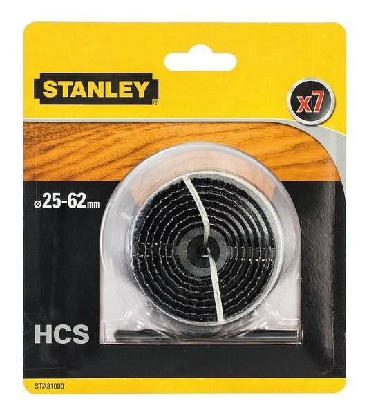 STANLEY OTWORNICA HCS DO DREWNA 25-62mm  25/32/38/45/50/56/62 mm